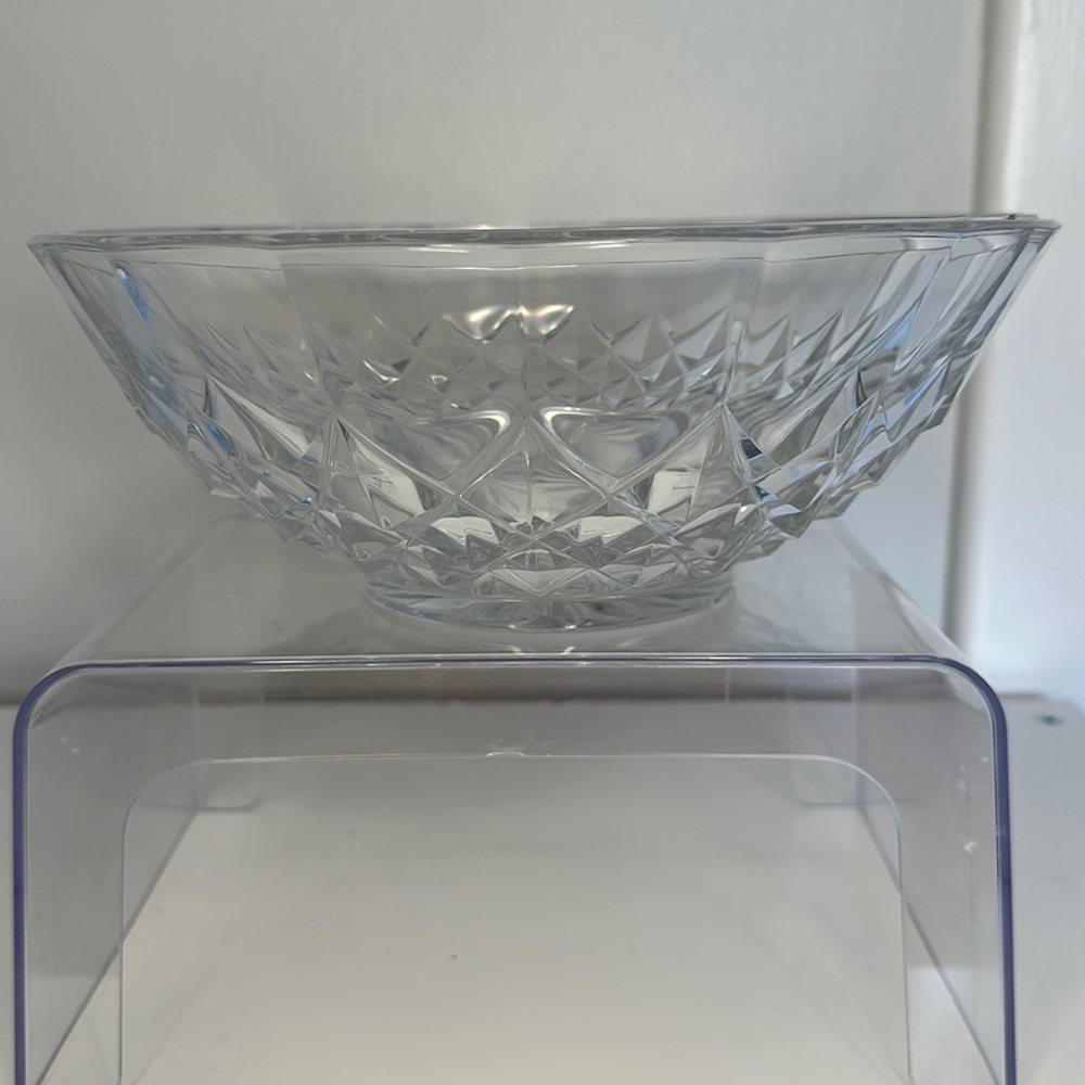 Val St. Lambert vintage crystal bowl